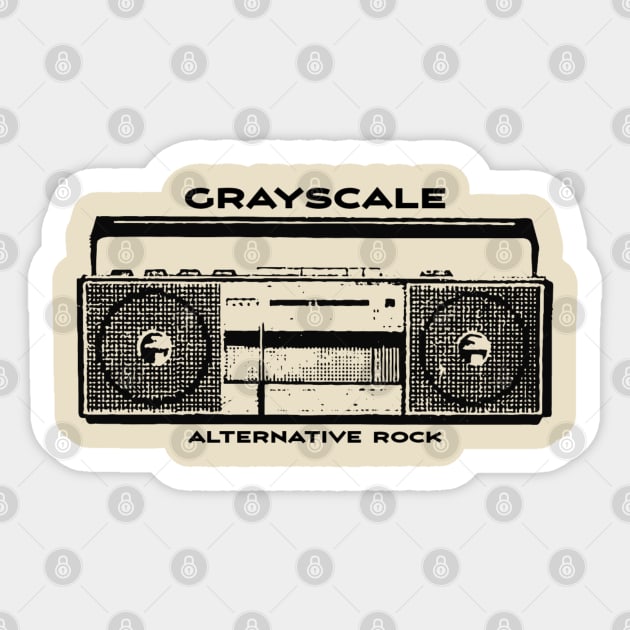 Grayscale Sticker by Rejfu Store